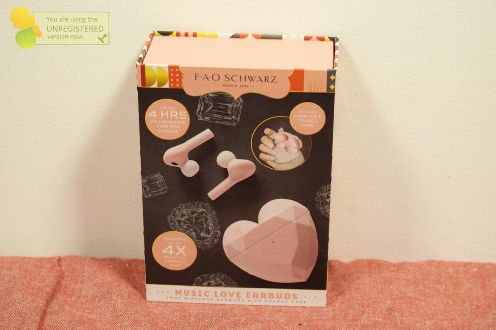 FAO Schwarz Music Love True Bluetooth Wireless Earbuds